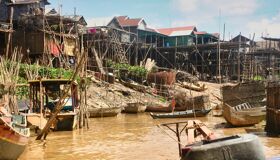 Tonle Sap Lake local hourses